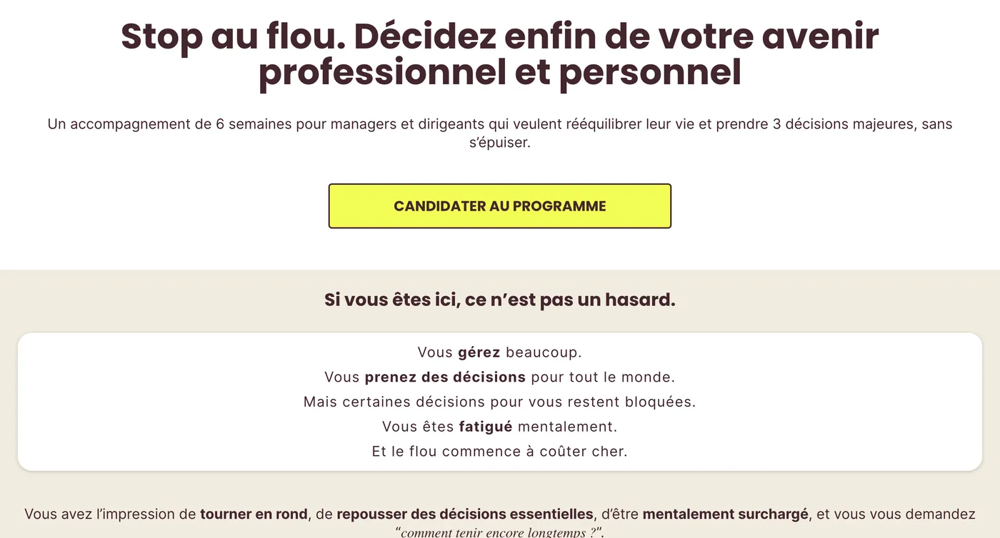 Page réalisée pour Aurnéa